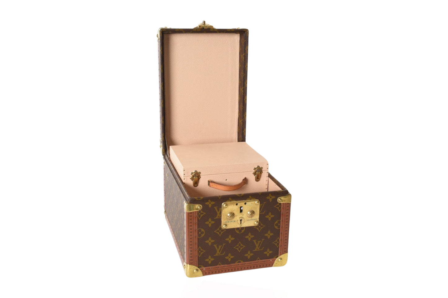 Louis Vuitton Vanity Case Beauty Box Monogram Vintage Rare