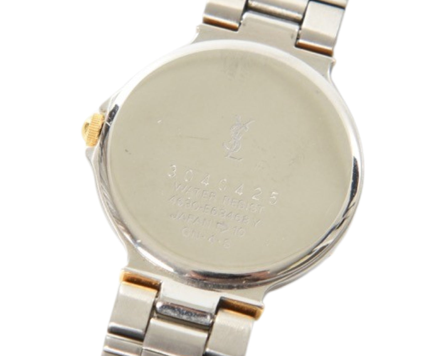 Yves Saint Laurent YSL Women's Watch Quartz Dial Silver Ladies