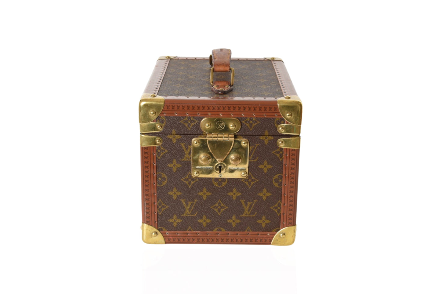 Louis Vuitton Vanity Case Beauty Box Monogram Vintage Rare