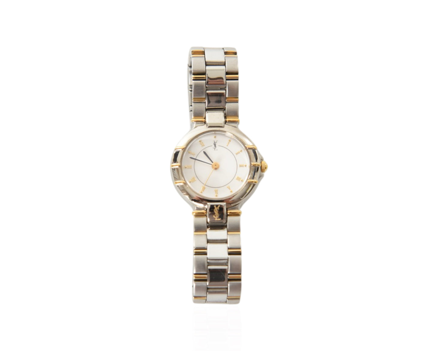 Yves Saint Laurent YSL Women's Watch Quartz Dial Silver Ladies