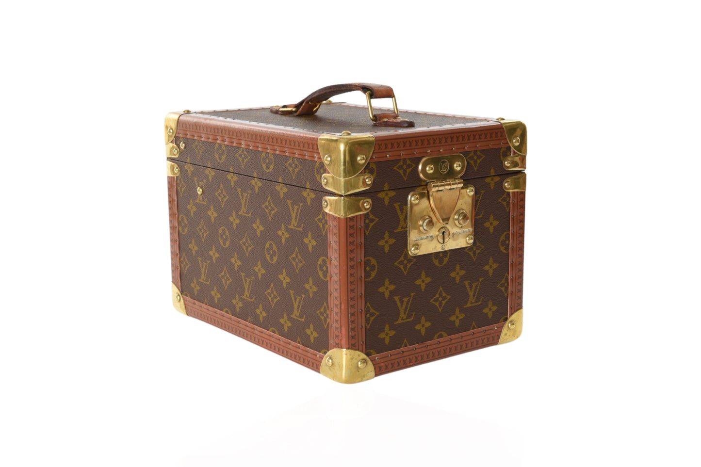 Louis Vuitton Vanity Case Beauty Box Monogram Vintage Rare