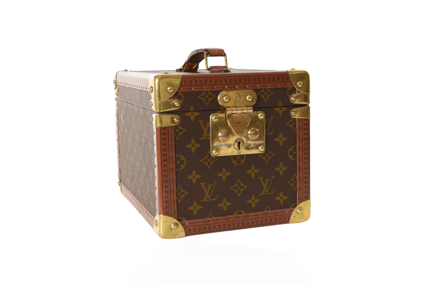 Louis Vuitton Vanity Case Beauty Box Monogram Vintage Rare