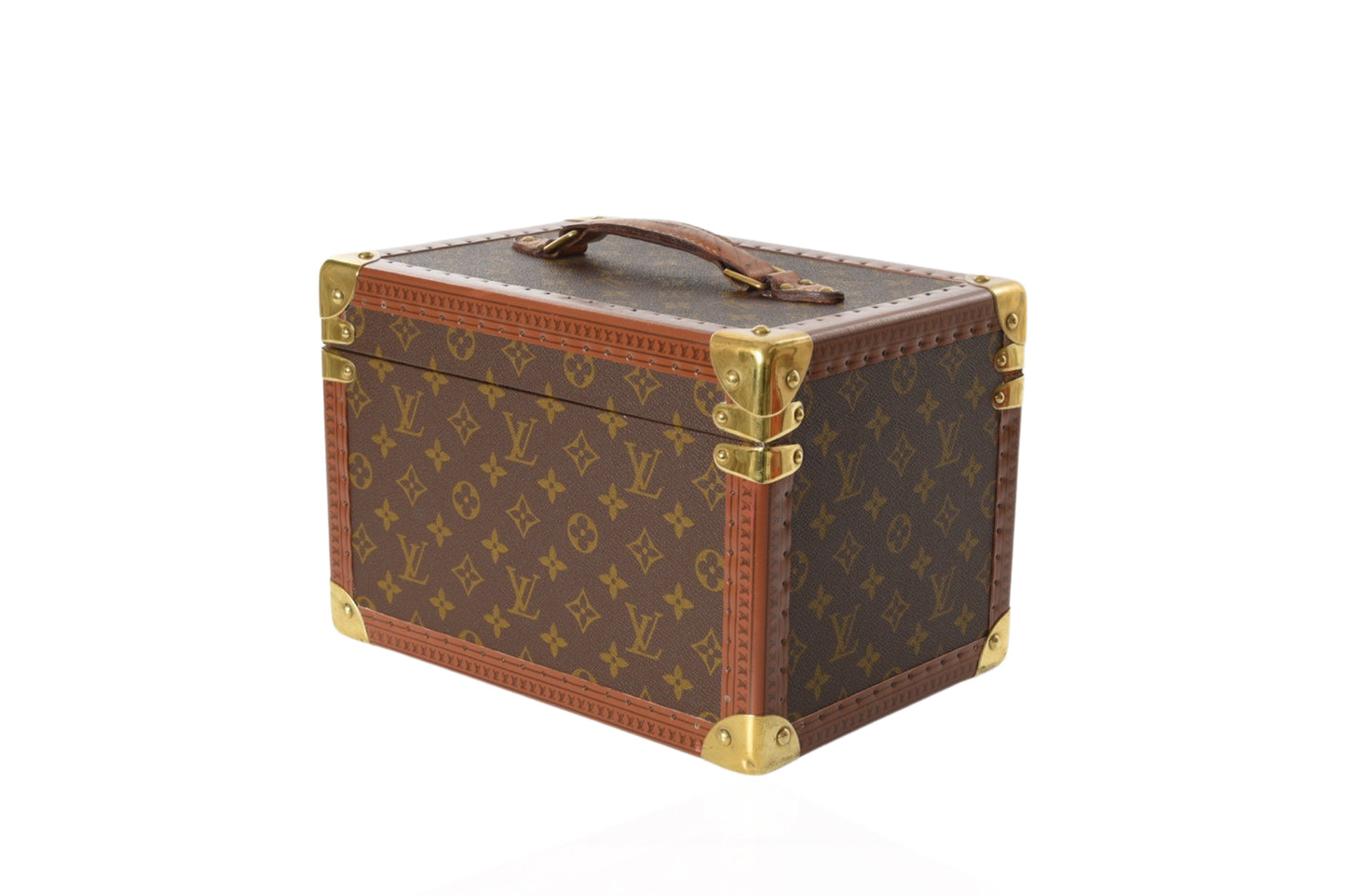 Louis Vuitton Vanity Case Beauty Box Monogram Vintage Rare