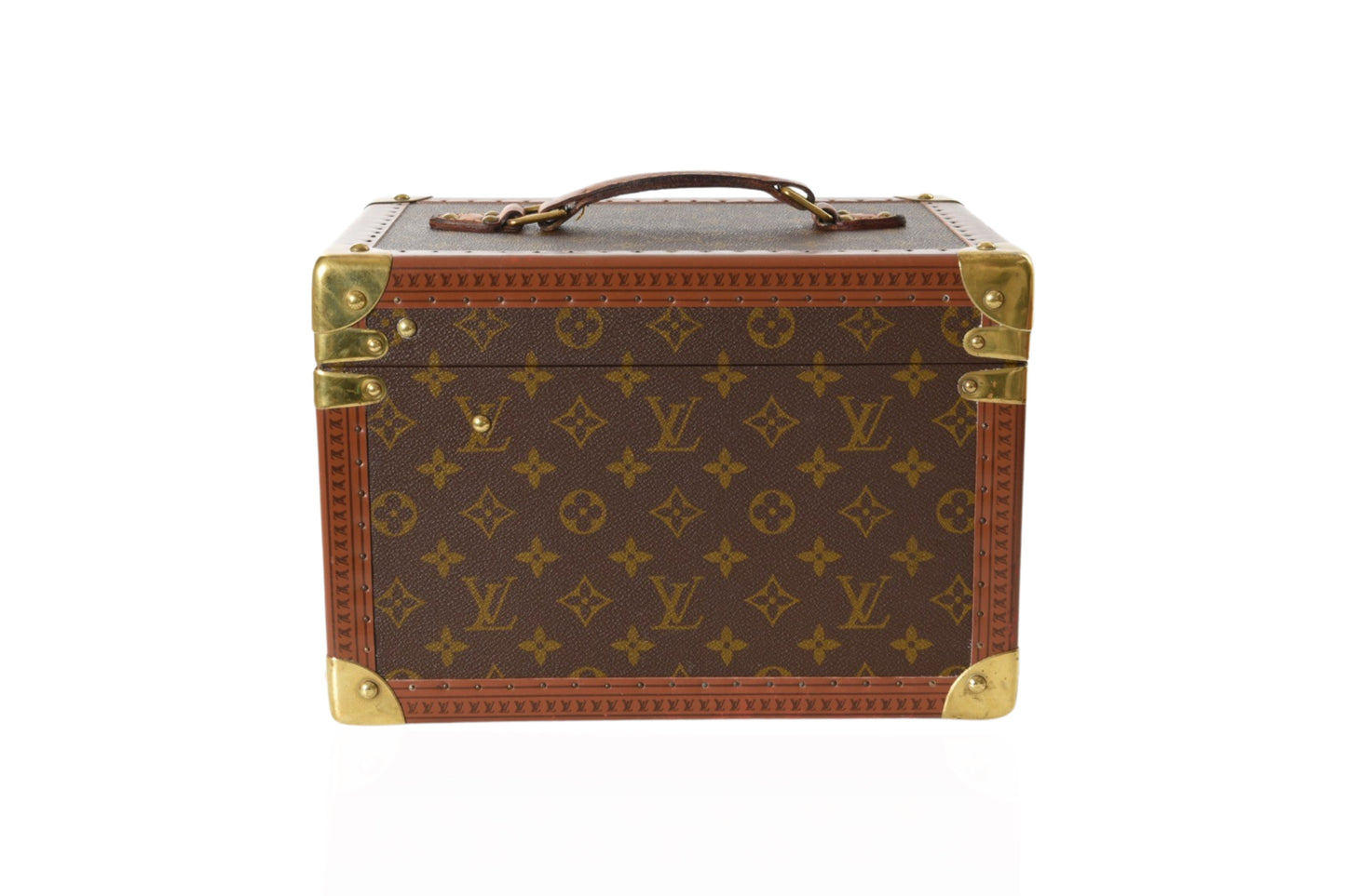 Louis Vuitton Vanity Case Beauty Box Monogram Vintage Rare