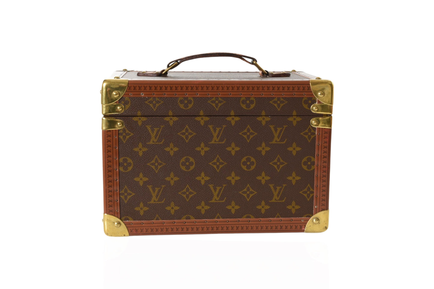 Louis Vuitton Vanity Case Beauty Box Monogram Vintage Rare