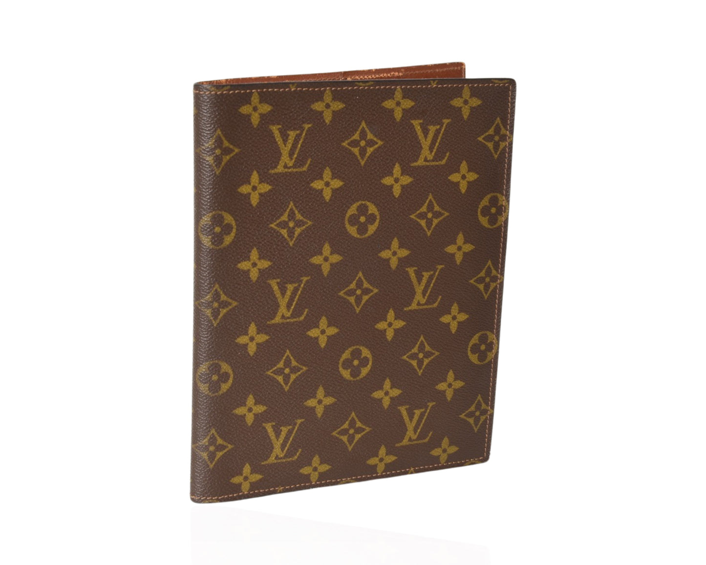 Louis Vuitton Monogram Desk Agenda Notebook Cover Book Case Notes