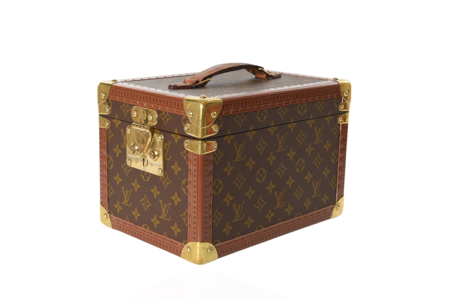 Louis Vuitton Vanity Case Beauty Box Monogram Vintage Rare