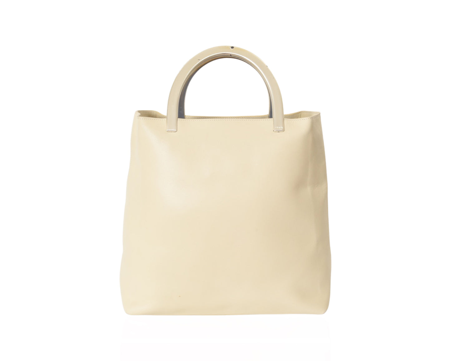 Prada Beige Leather Bag Handbag