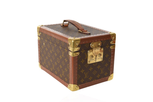 Louis Vuitton Vanity Case Beauty Box Monogram Vintage Rare
