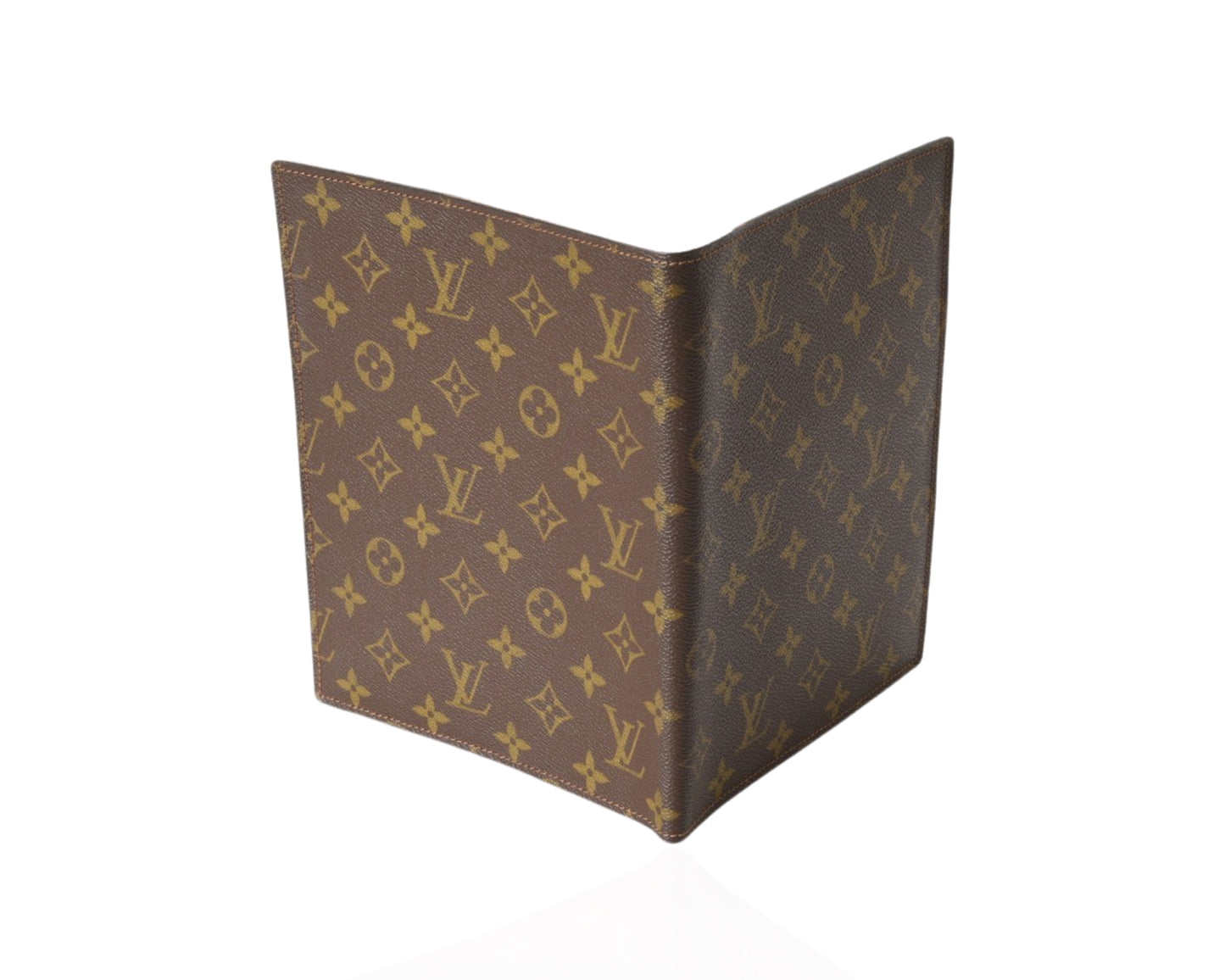 Louis Vuitton Monogram Desk Agenda Notebook Cover Book Case Notes