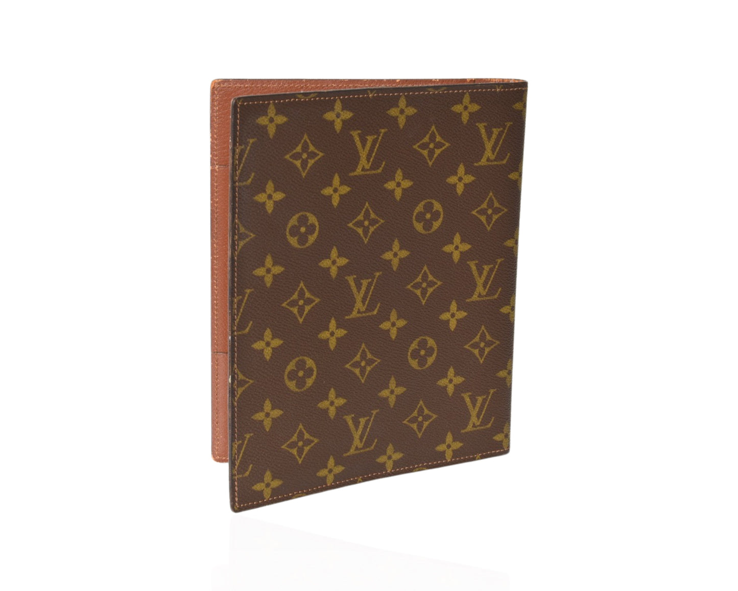 Louis Vuitton Monogram Desk Agenda Notebook Cover Book Case Notes