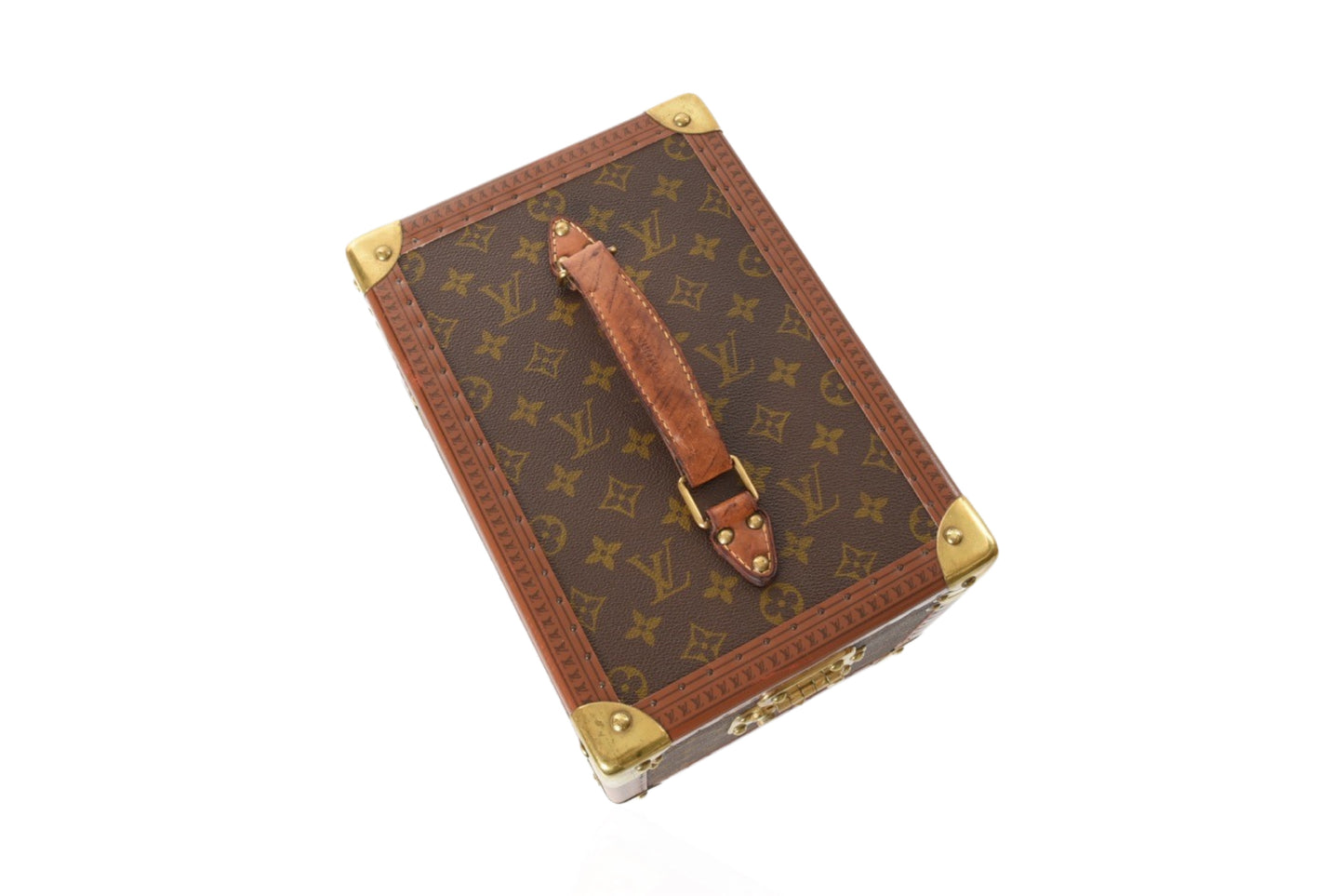 Louis Vuitton Vanity Case Beauty Box Monogram Vintage Rare