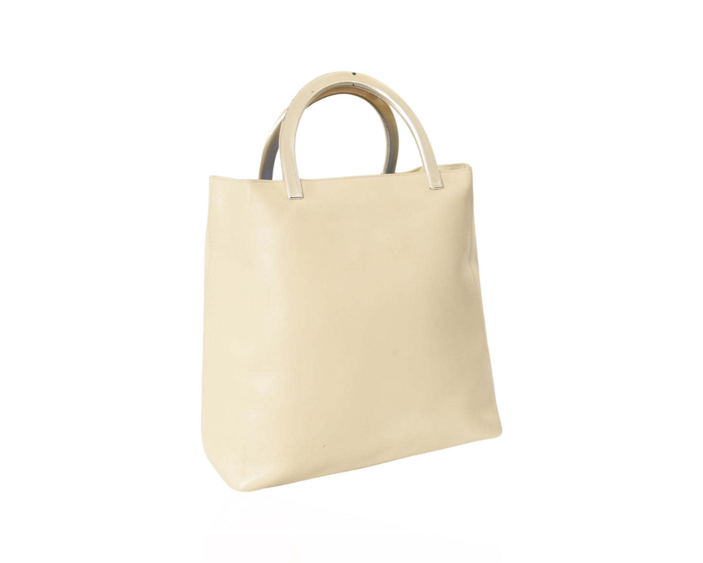 Prada Beige Leather Bag Handbag