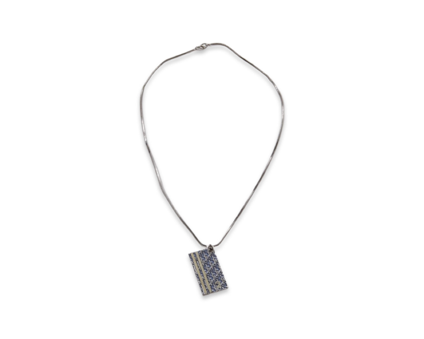 Dior Silver Metal Necklace